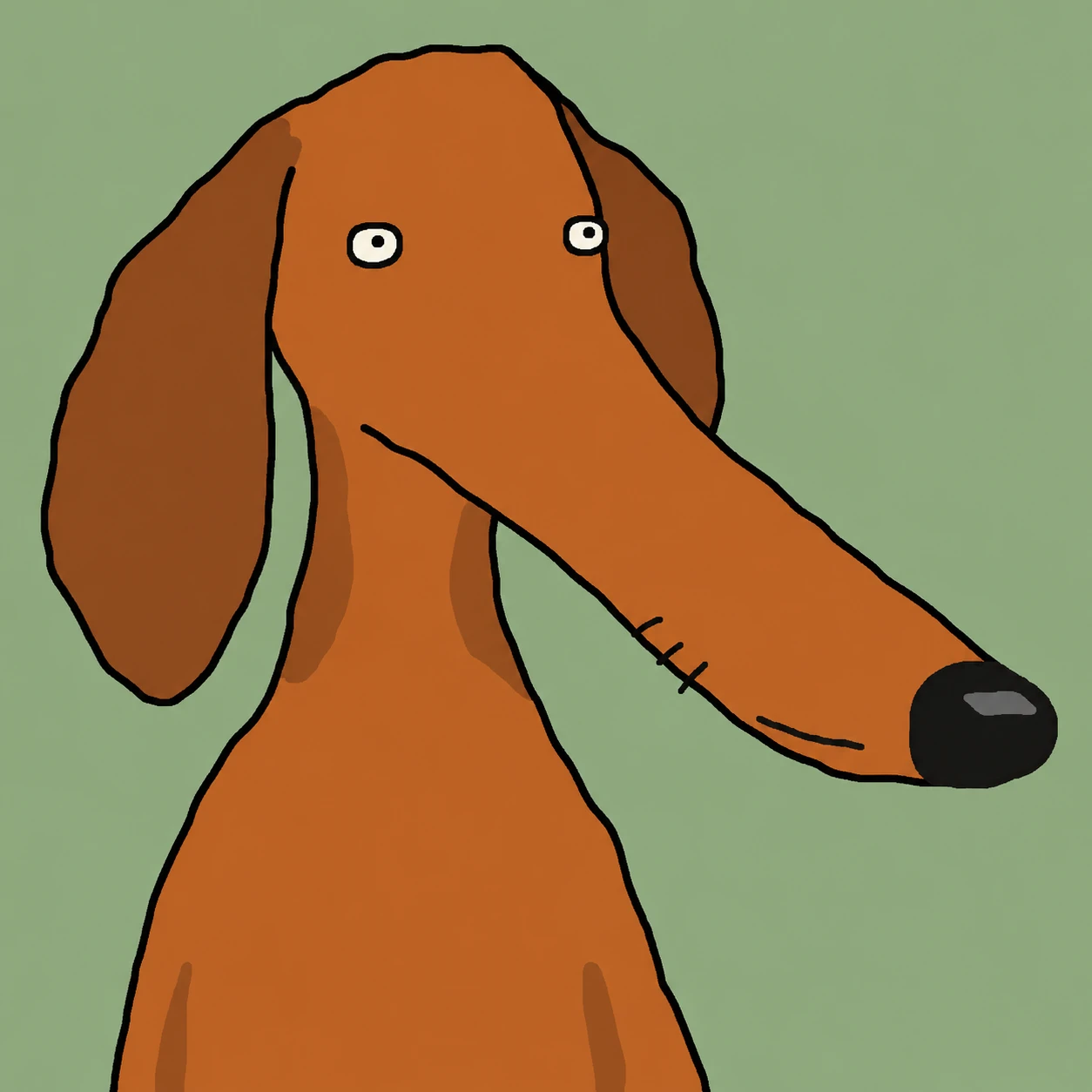 The original doog portrait